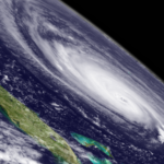 Hurricane Florence from space