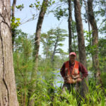 Dr. Mike Burchell in the field